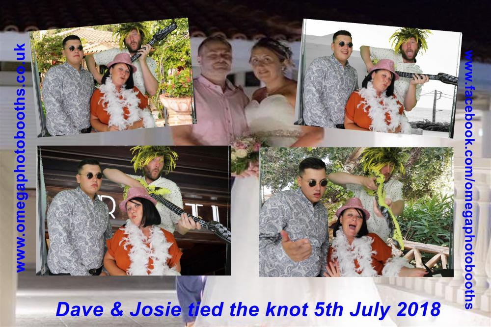 Josie & Dave's wedding  | View more photos from the event at gallery.omegaphotobooths.co.uk/u/Omega-Photobooths/Josie-Daves-wedding